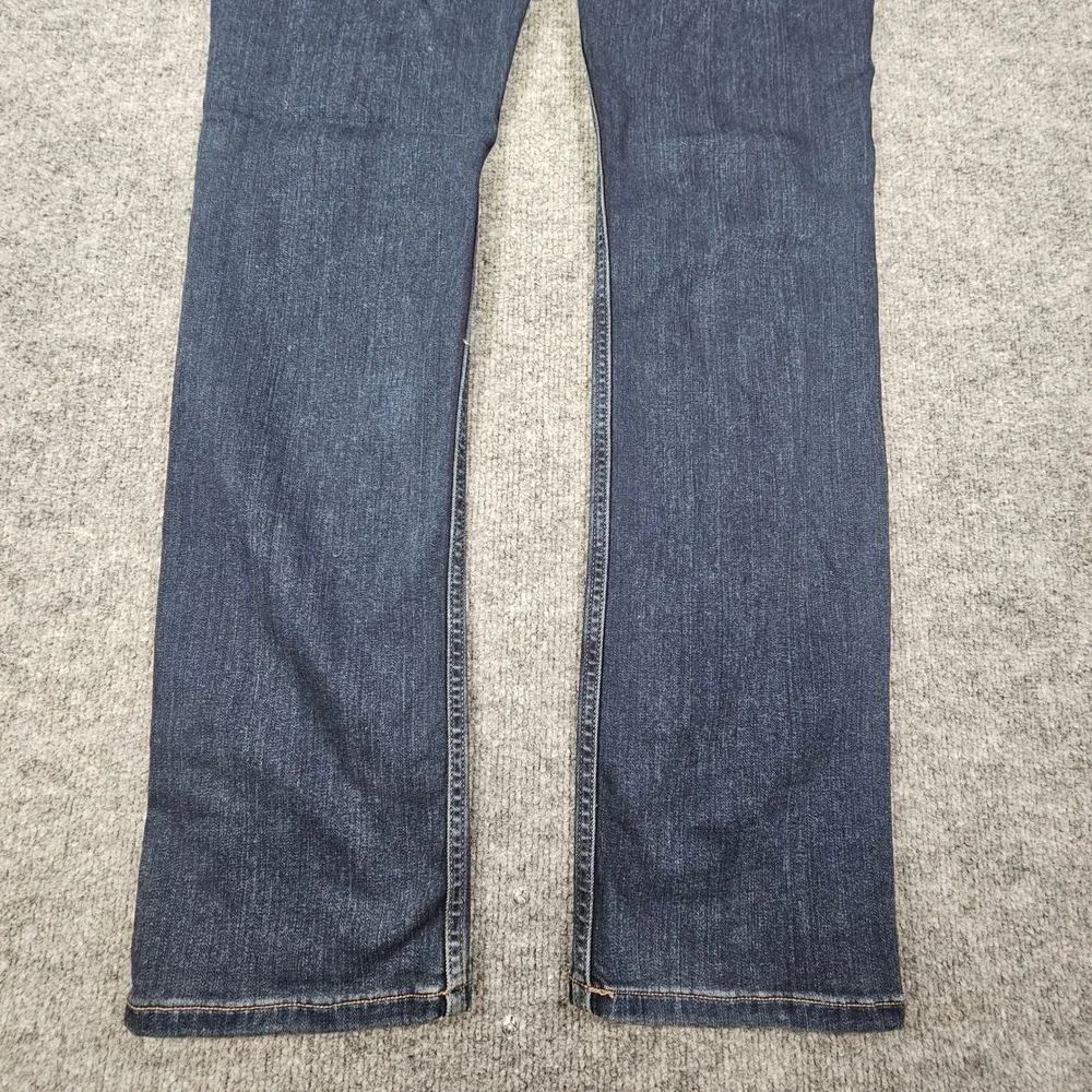 PAIGE Federal Transcend Slim Straight Jeans Mens 32 Cellar Dark Wash Blue